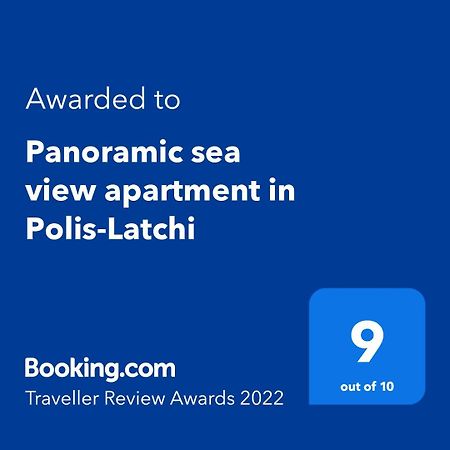 Panoramic Sea View Apartment In Polis-Latchi Exterior photo